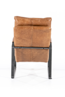 Cognac Leather Lounge Chair | Eleonora Lex | Dutchfurniture.com