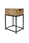 Mango Wood 1-Drawer Side Table | DF Parcq | Dutchfurniture.com