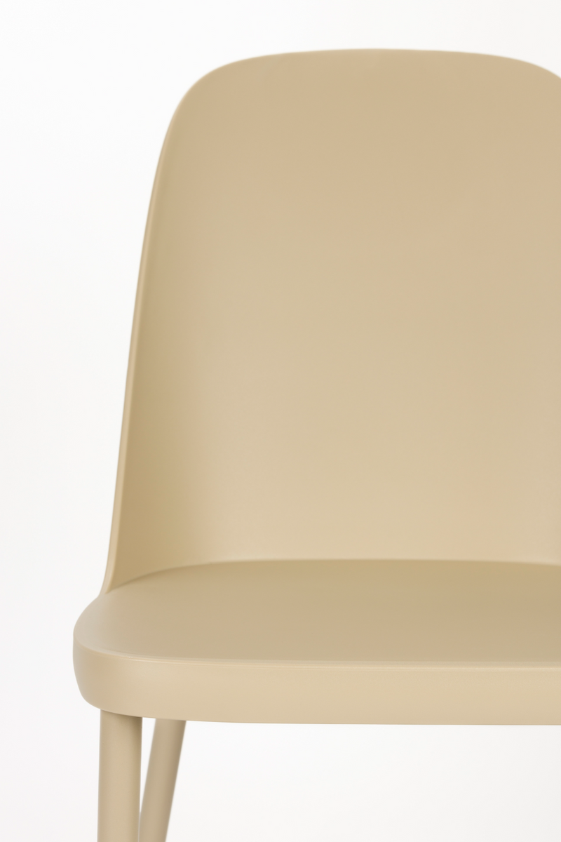 Beige Minimalist Dining Chairs (2) | DF Pip | Oroatrade.com