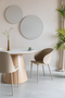 Beige Minimalist Dining Chairs (2) | DF Pip | Oroatrade.com