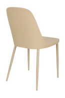 Beige Minimalist Dining Chairs (2) | DF Pip | Oroatrade.com