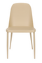 Beige Minimalist Dining Chairs (2) | DF Pip | Oroatrade.com