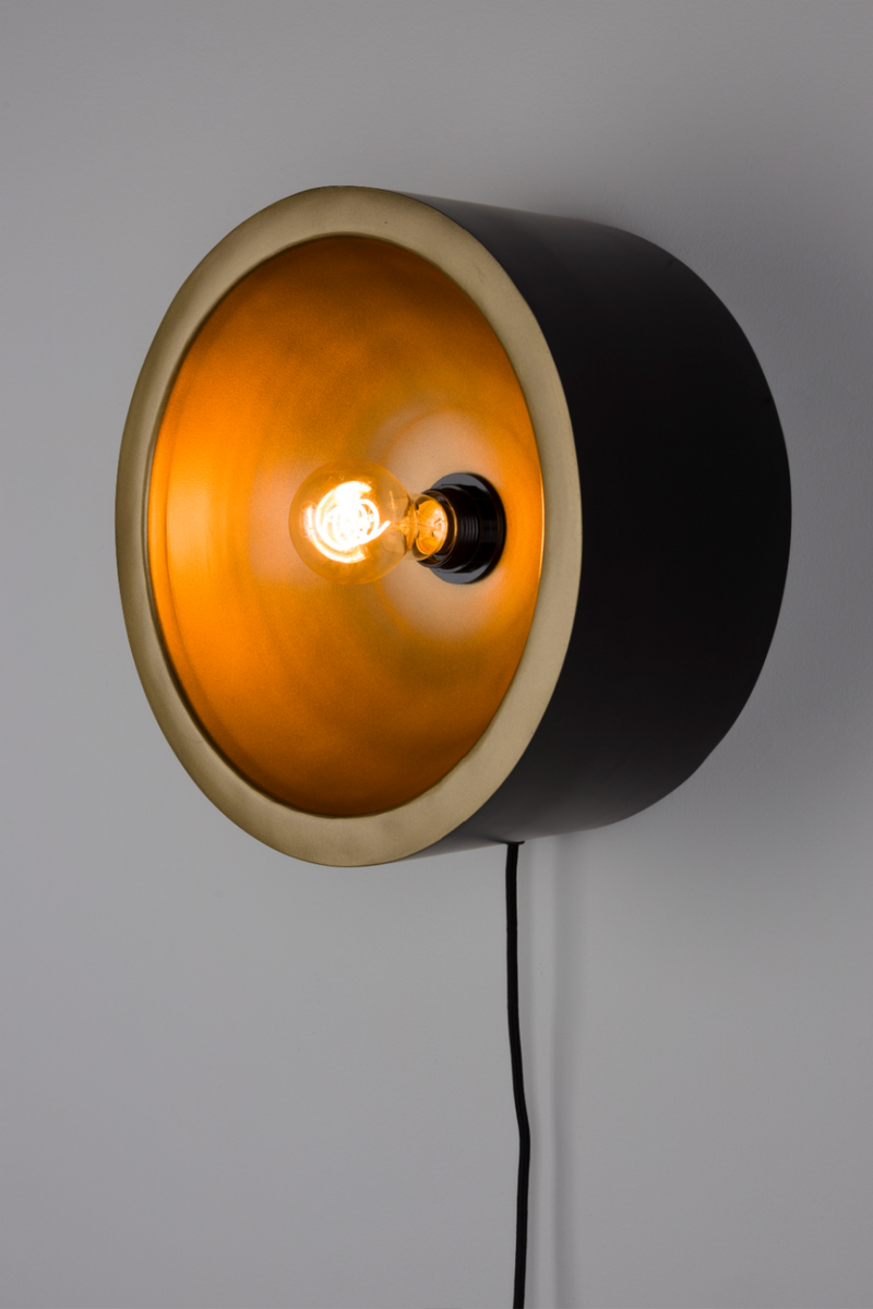 Black Iron Wall Lamp | DF Sunny | Dutchfurniture.com