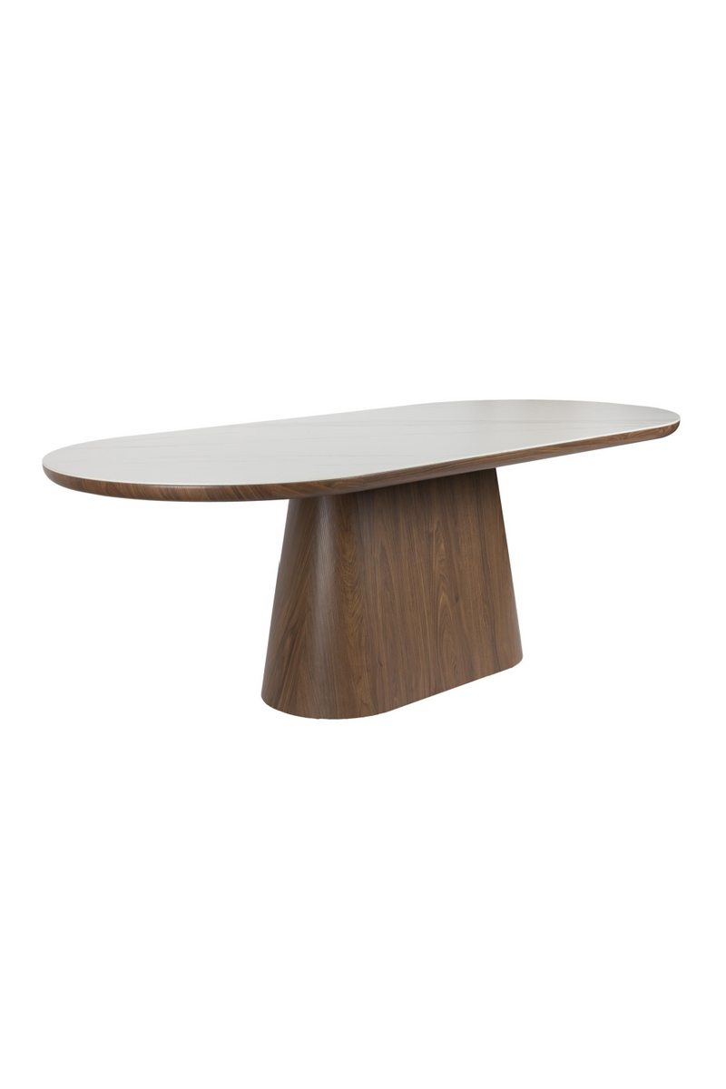 Oval Wood Dining Table | DF Almira | Dutchfurniture.com