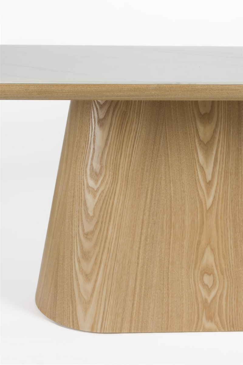 Oval Wood Dining Table | DF Almira | Dutchfurniture.com