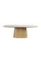 Oval Wood Dining Table | DF Almira | Dutchfurniture.com