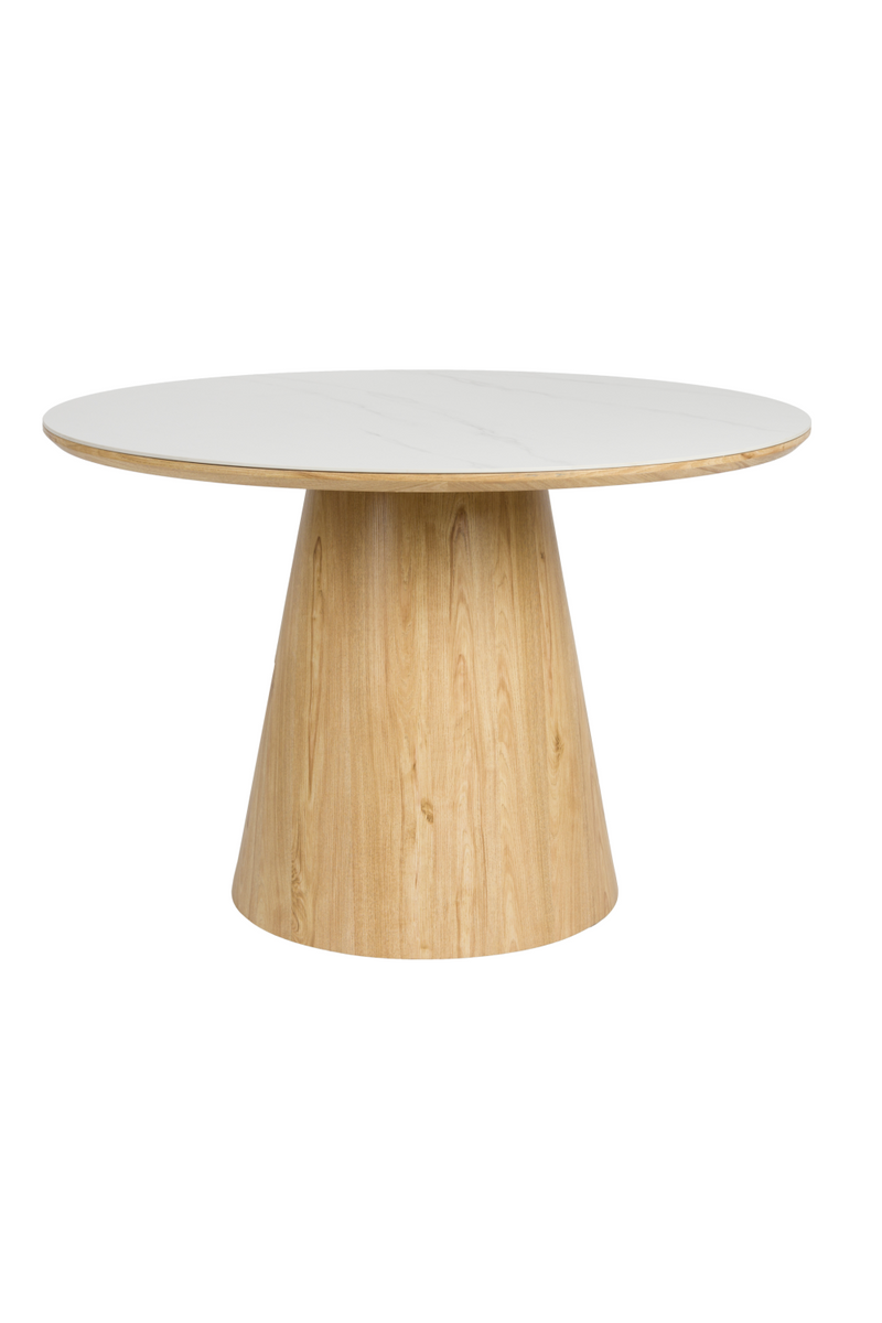 Round Wood Dining Table | DF Almira | Dutchfurniture.com