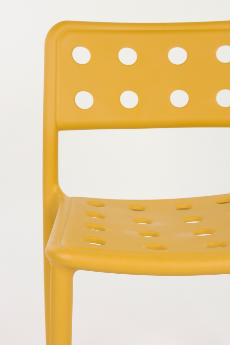 Perforated Outdoor Chair Set (4) | DF Serra | Dutchfurniture.com