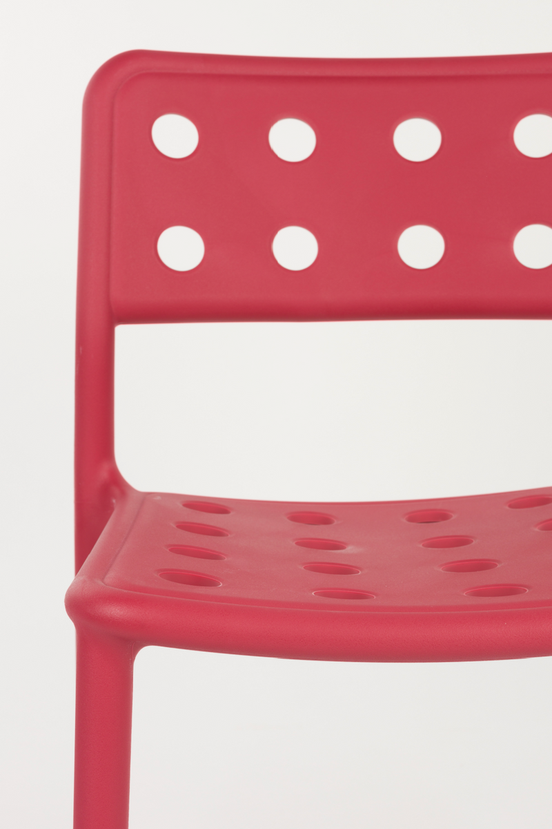 Perforated Outdoor Chair Set (4) | DF Serra | Dutchfurniture.com