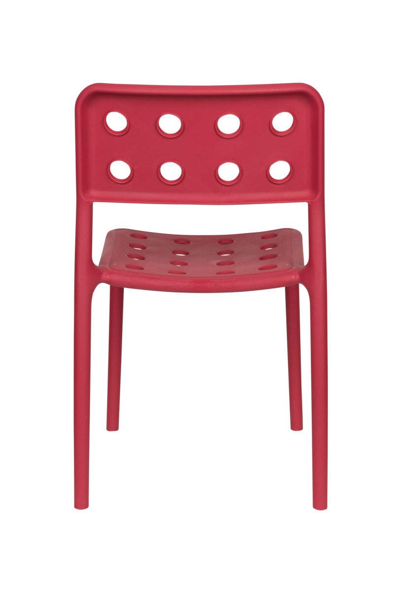 Perforated Outdoor Chair Set (4) | DF Serra | Dutchfurniture.com