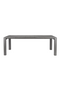 Gray Steel Outdoor Dining Table | DF Alban | Dutchfurniture.com