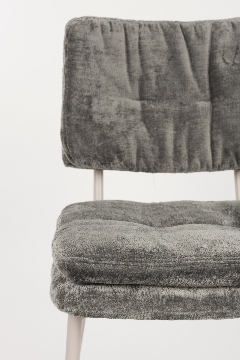 Steel Framed Dining Chairs (2) | DF Franck | Dutchfurniture.com
