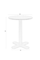 Black Round Bistro Table | DF Sanjay | Oroatrade.com