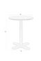 Black Round Bistro Table | DF Sanjay | Oroatrade.com