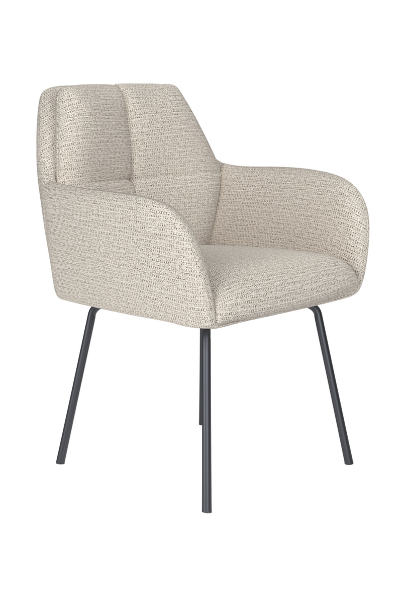 Square Tufted Dining Armchair | DF Pete | Dutchfurniture.com