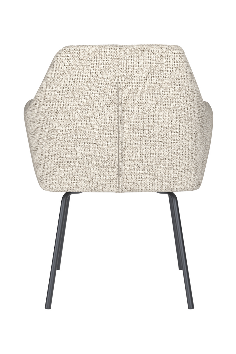Square Tufted Dining Armchair | DF Pete | Dutchfurniture.com