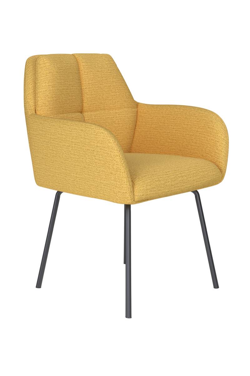 Square Tufted Dining Armchair | DF Pete | Dutchfurniture.com