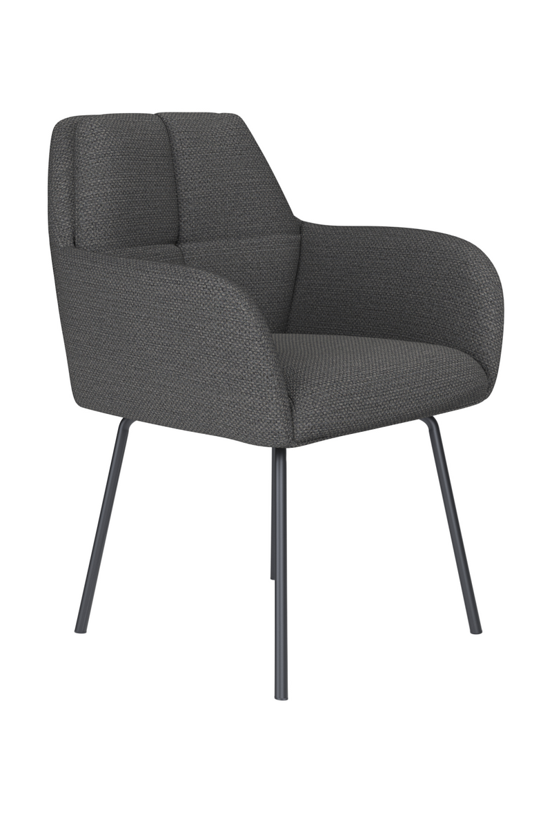 Square Tufted Dining Armchair | DF Pete | Dutchfurniture.com