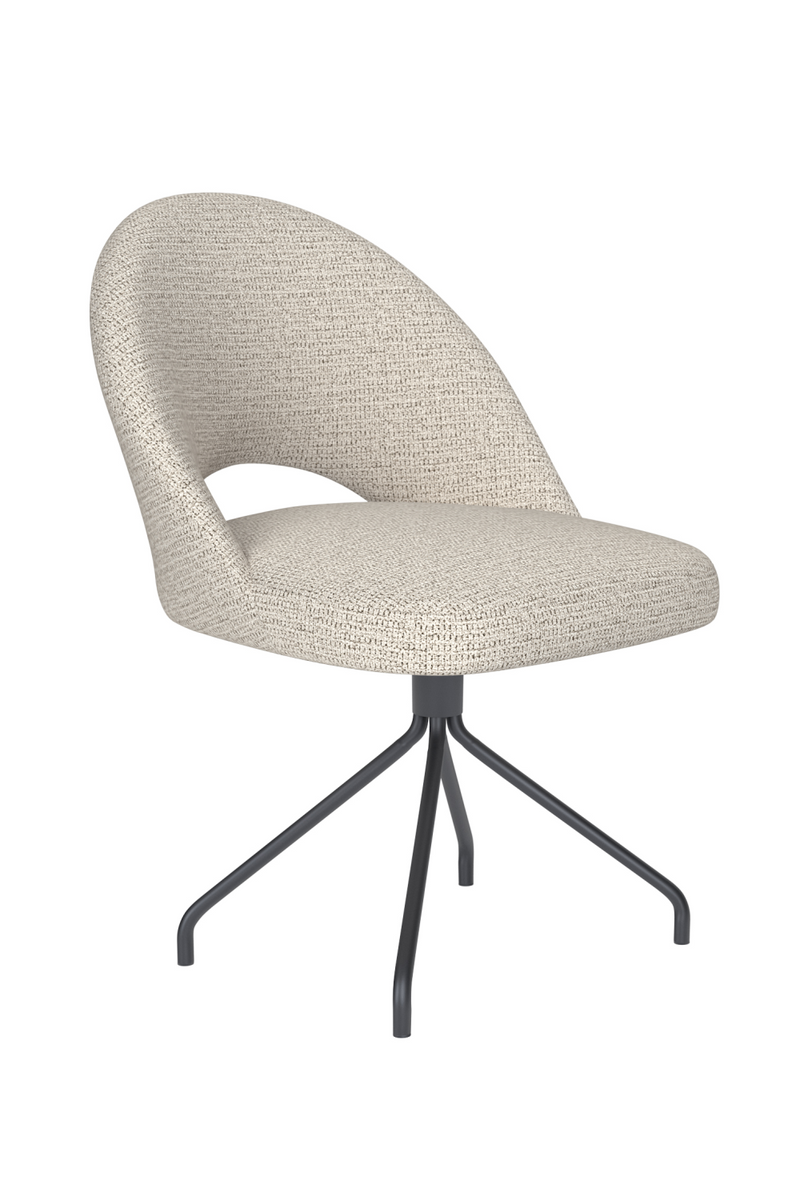 Cut-Out Spider Swivel Chair | DF Mick | Dutchfurniture.com