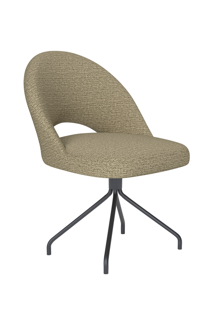 Cut-Out Spider Swivel Chair | DF Mick | Dutchfurniture.com