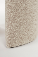 Beige Upholstered Stool | DF Noxx | Dutchfurniture.com