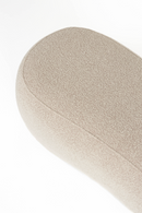 Beige Upholstered Ottoman | DF Noxx | Dutchfurniture.com