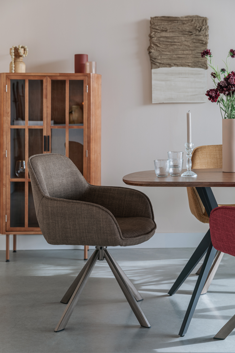Cut-Out Back Dining Chairs (2) | DF Toye | Dutchfurniture.com