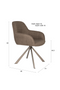 Cut-Out Back Dining Chairs (2) | DF Toye | Dutchfurniture.com