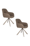 Cut-Out Back Dining Chairs (2) | DF Toye | Dutchfurniture.com