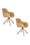 Cut-Out Back Dining Chairs (2) | DF Toye | Dutchfurniture.com
