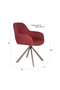 Cut-Out Back Dining Chairs (2) | DF Toye | Dutchfurniture.com