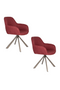 Cut-Out Back Dining Chairs (2) | DF Toye | Dutchfurniture.com