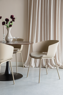 Curved Modern Dining Chair Set (4) | DF Jessica | Dutchfurniture.com