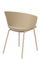 Curved Modern Dining Chair Set (4) | DF Jessica | Dutchfurniture.com