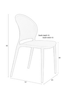 Stackable Outdoor Dining Chair (4) | DF Sjoerd | Dutchfurniture.com