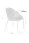 Curved Dining Chairs (2) | DF Dando | Dutchfurniture.com