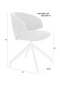 Curved Quadrupod Dining Chairs (2) | DF Balado | Dutchfurniture.com