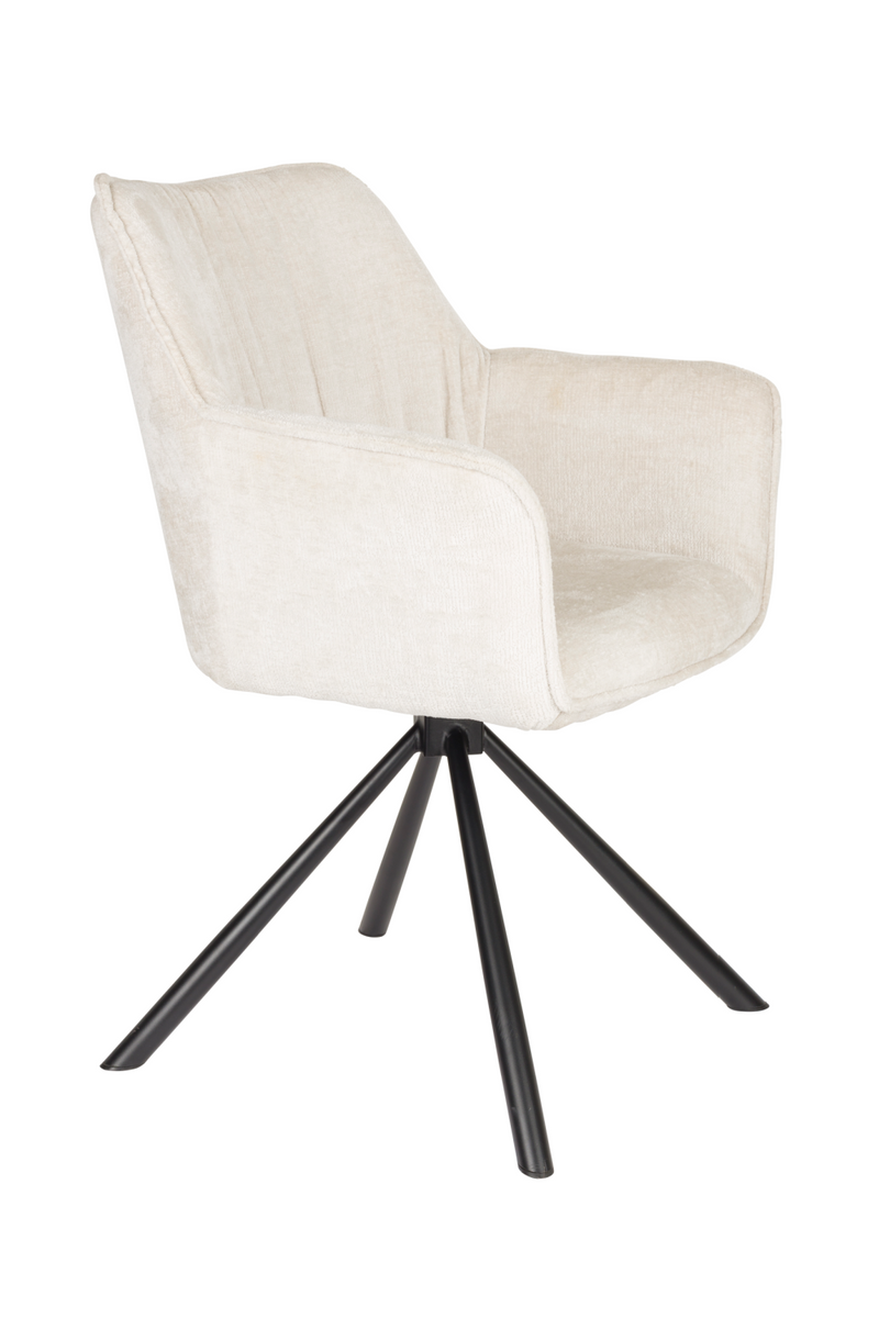 Beige Swivel Armchair Set (2) | DF Kodak | Dutchfurniture.com