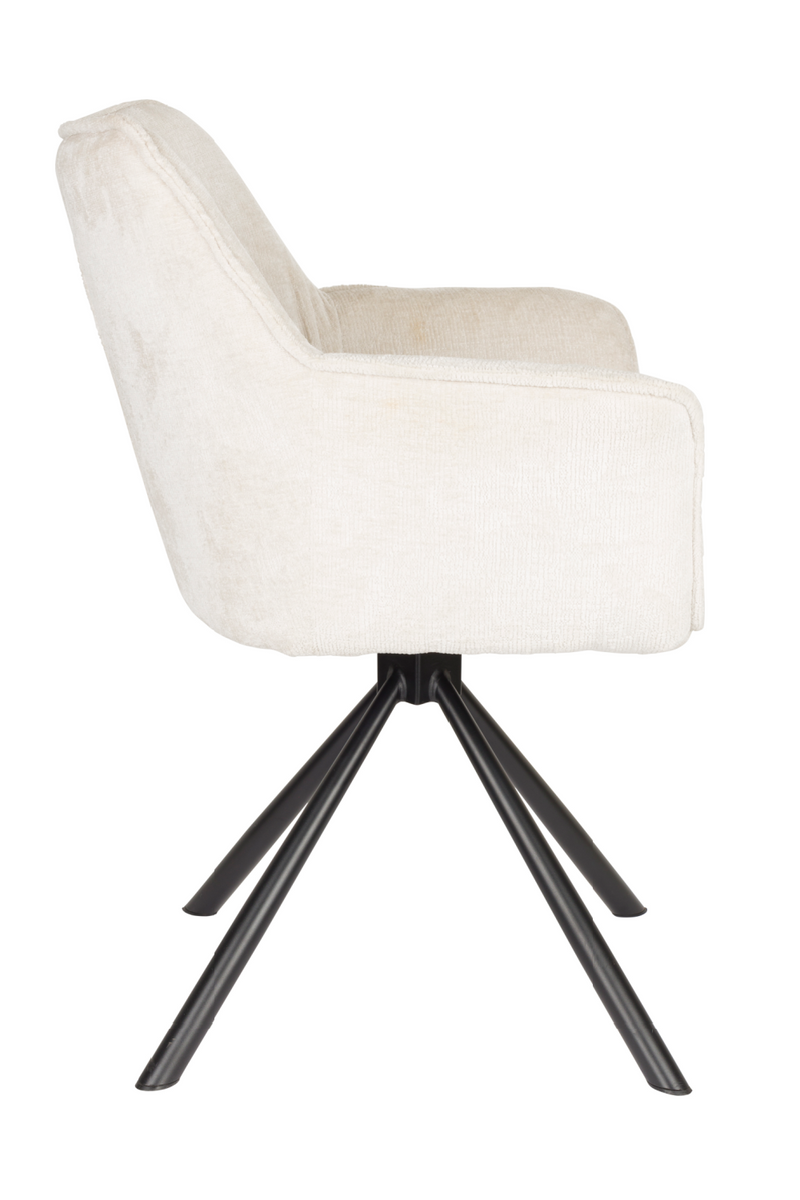 Beige Swivel Armchair Set (2) | DF Kodak | Dutchfurniture.com