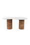 Marble Organic Coffee Table | DF Peli | Dutchfurniture.com