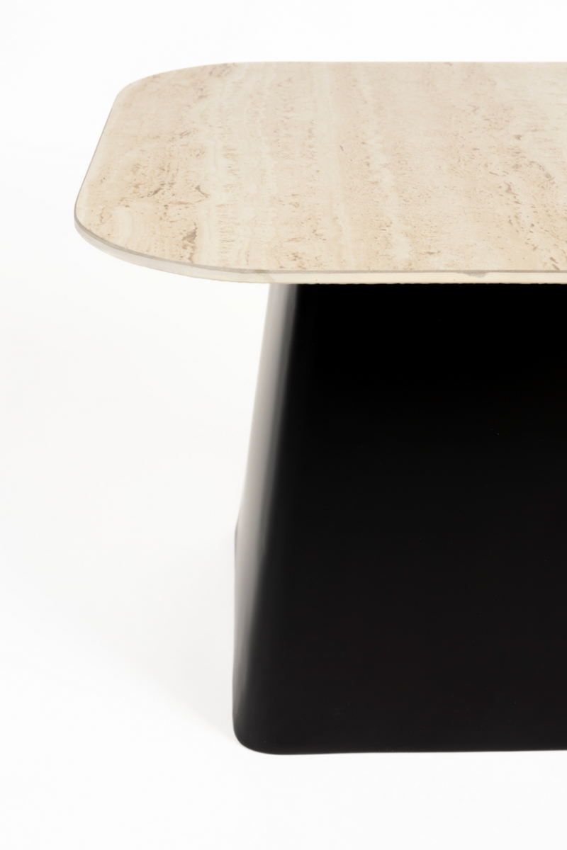 Beige Ceramic Side Table Set (2) | DF Baru | Dutchfurniture.com