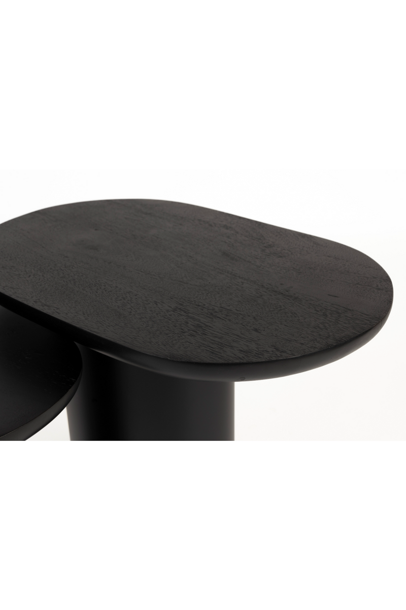 Black Mango Wood Side Tables (2) | DF Bela | Dutchfurniture.com