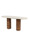 Marble Oval Coffee Table | DF Kouk | Dutchfurniture.com