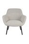 Beige Bouclé Lounge Chair | DF Dude | Dutchfurniture.com