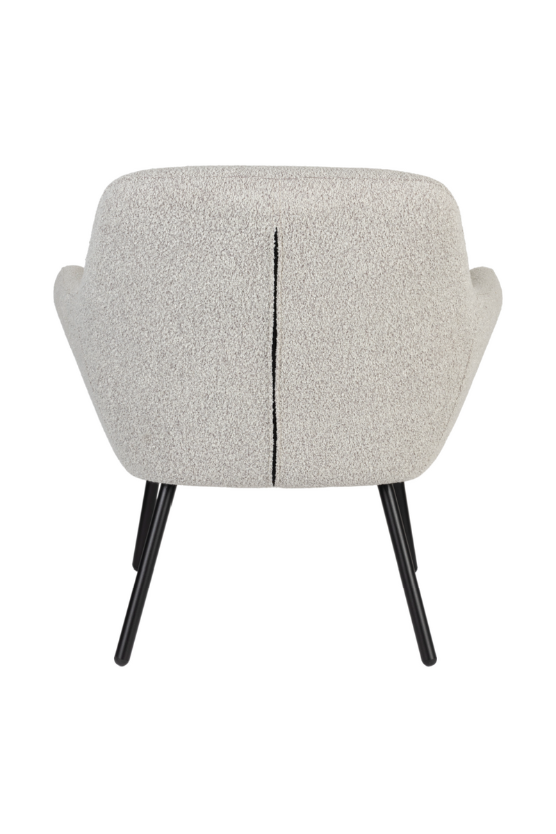 Beige Bouclé Lounge Chair | DF Dude | Dutchfurniture.com