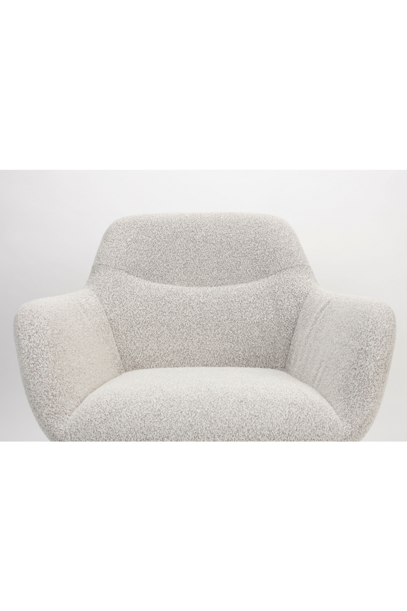 Beige Bouclé Lounge Chair | DF Dude | Dutchfurniture.com