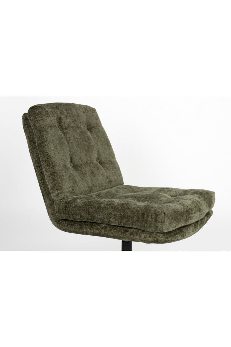 Grid-Tufted Swivel Lounge Chair | DF Kai | Dutchfurniture.com