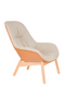 Beige Modern Lounge Chair | DF Duke | Dutchfurniture.com