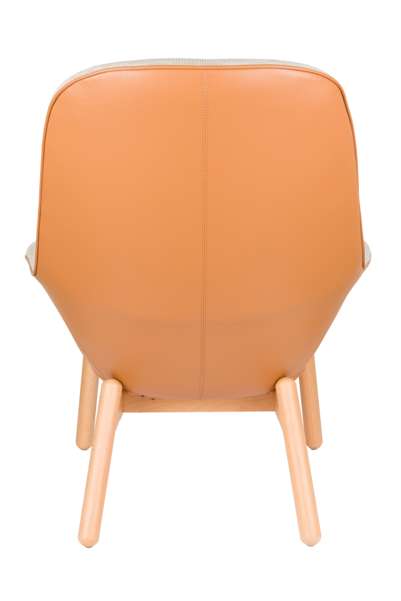 Beige Modern Lounge Chair | DF Duke | Dutchfurniture.com