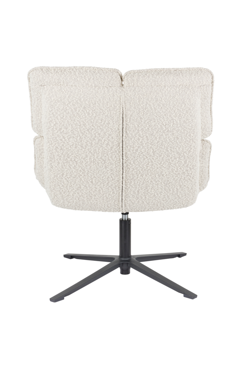 Channeled White Lounge Chair | DF Bros | Dutchfurniture.com